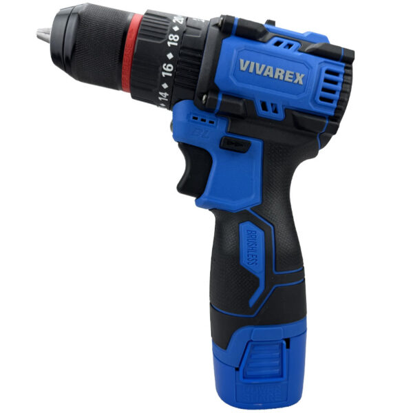 دریل شارژی 16 ولت براشلس برند ویوارکس مدل VR1608-BLX