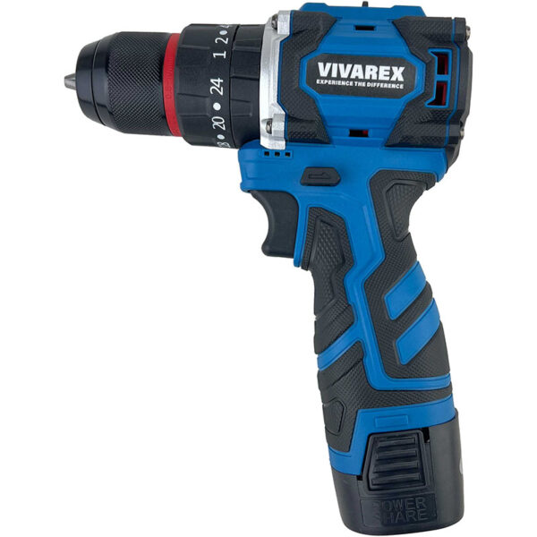 دریل شارژی براشلس 16 ولت برند ویوارکس مدل VR1682H-BL