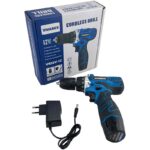 دریل پیچ گوشتی شارژی 12ولت برند ویوارکس مدل VR12V-1C - تصویر 3