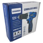 دریل پیچ گوشتی شارژی 12ولت برند ویوارکس مدل VR12V-1C - تصویر 4