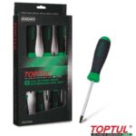 پیچ گوشتی ستاره ای 6 عددی (TOPTUL) مدل GAAE0610